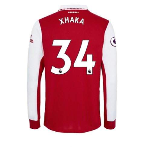 Dres Arsenal Granit Xhaka #34 Domaci 2022-23 Dugi Rukav